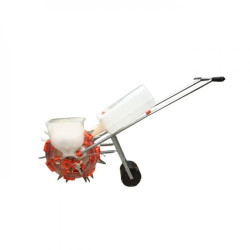 Ръчна сеялка с 6 зъба двойна