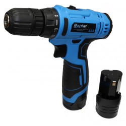 Rapter АКУМУЛАТОРНА БОРМАШИНА, В КУФАР, С ДВЕ БАТЕРИИ И АКСЕСОАРИ, RRHQ LCD-400