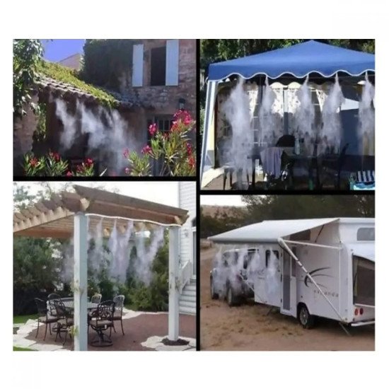 СГЪВАЕМА ГРАДИНСКА ШАТРА 3х3м. И СИСТЕМА ЗА ОХЛАЖДАНЕ