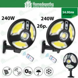 СОЛАРНИ ЛАМПИ 240W - 2 броя