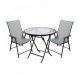 Сгъваем градински сет маса и 2 стола