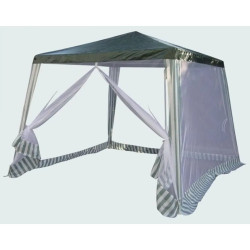 ШАТРА 3*3/2.4*2.4*2.4М PE 90GR С КОМАРНИЦИ HERLY