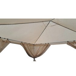 Шатра тип павилион - 300x300см - H245см - бежов - TG-001