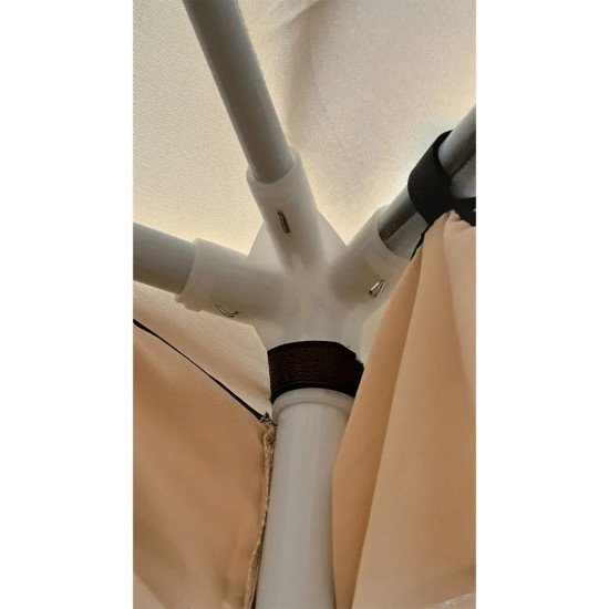 Шатра тип павилион - 300x300см - H245см - бежов - TG-001