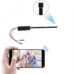 Шпионска мини безжична WiFi IP камера модул за вграждане с микрофон