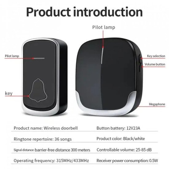 Smart безжичен звънец