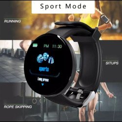 Смарт часовник d18, android, bluetooth, водоустойчив