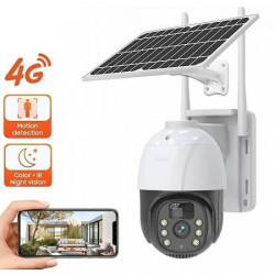 Соларна 4G PTZ камера със SIM карта