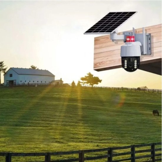 Соларна 4G камера 5 MP с аларма и сим карта