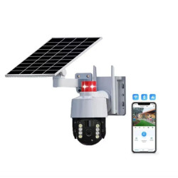 Соларна 4G камера 5 MP с аларма и сим карта