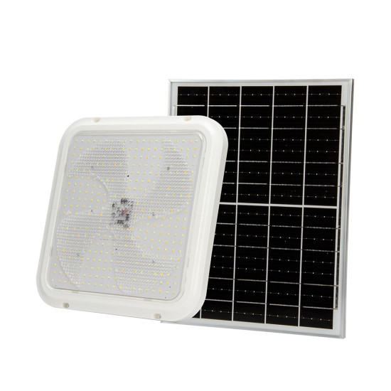 Соларна LED лампа за таван Jortan 100W с отделен панел