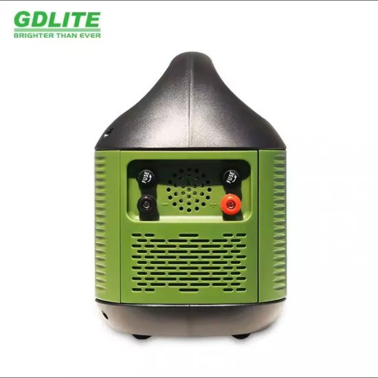 Соларна инверторна система GD-9001, 12V-220V, 3 крушки, Фенер