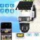 Соларна камера със SIM карта Dual Lense 10x приближение IPC-V380