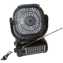 Соларно радио-вентилатор, GOLON RX-F75BTS