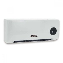 Стенна керамична печка с вентилатор Ziel PTC-2020 B