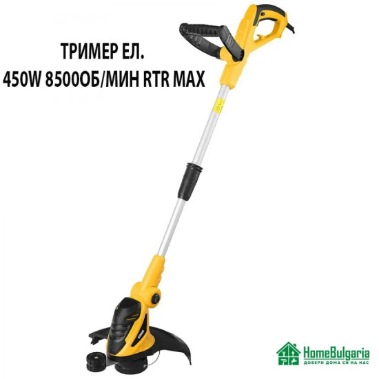 ТРИМЕР ЕЛ. 450W 8500ОБ МИН RTR MAX