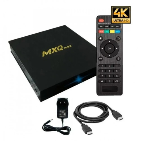 ТВ БОКС MXQ MAX - 4GB RAM32GB ROM с Android 11.1, WiFi