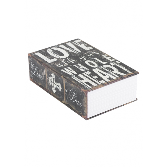 Таен сейф книга с код, 24х15.5х5.5см