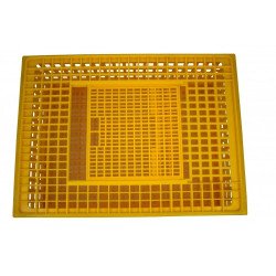 Транспортна кутия (клетка) за птици и малки животни жълта