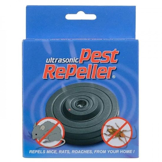 2 Броя ултразвуков уред против мишки, плъхове и хлебарки Pest Repeller