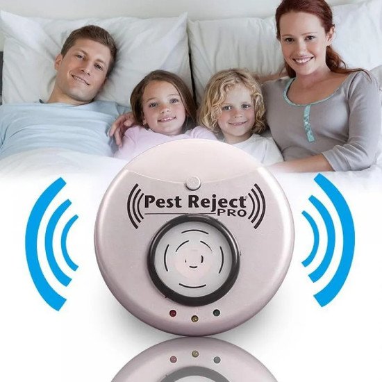 2 Броя ултразвуково устройство Pest Reject PRO против насекоми,мишки и всякакви вредители
