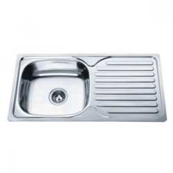 Умивалник за кухня Cascada Алпакa D8643AL ляв