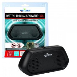 Уред против гризачи и насекоми с ултразвук преносим за вътрешна и външна употреба IP44 Weitech WK0344