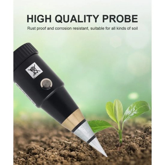 Уред за измерване на pH и влажност на почвата