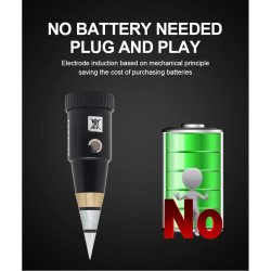 Уред за измерване на pH и влажност на почвата