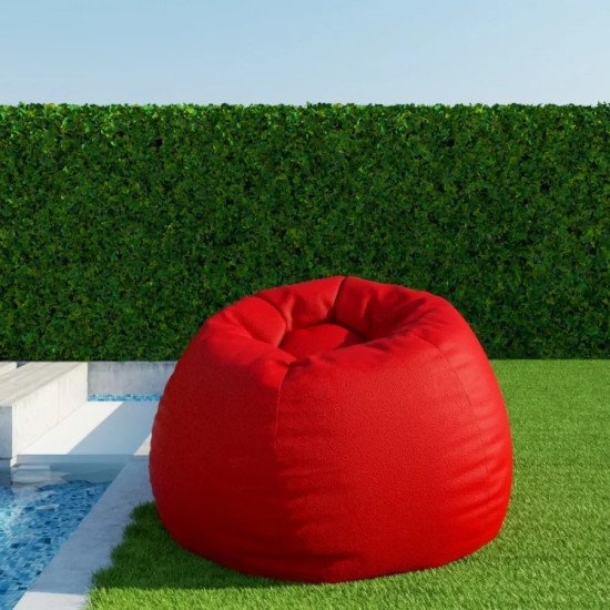 ВОДОУСТОЙЧИВА ДАМАСКА -ПУФ ЯБЪЛКА