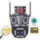 Външна WiFi Камера с три обектива и аларма 12MP LYLU