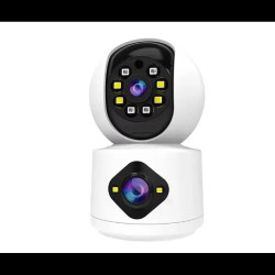 Вътрешна камера за наблюдение с инфрачервена връзка и едновременно наблюдение на две зони