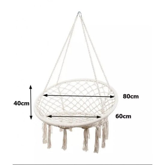 Въжена люлка тип стол