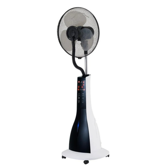 Вентилатор с водна мъгла 16 Diplomat DX-66, 90W, мултифункционален, LED, дистанционно