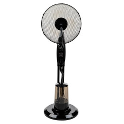 Вентилатор с водна мъгла 16'' Muhler MF-1609RC, 75W, LED, дистанционно
