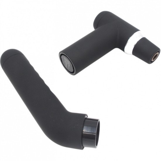 Вибромасажор с удължител, 6 приставки и 6 скорости, Масажен пистолет