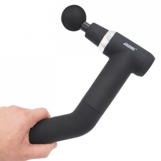 Вибромасажор с удължител, 6 приставки и 6 скорости, Масажен пистолет