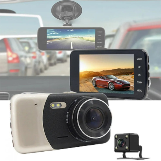 Видеорегистратор с две камери FULL HD 1080p