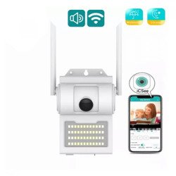 Wi-fi камера с осветление 2 в 1