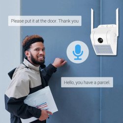 Wi-fi камера с осветление 2 в 1