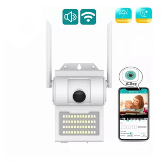 Wi-fi камера с осветление 2 в 1