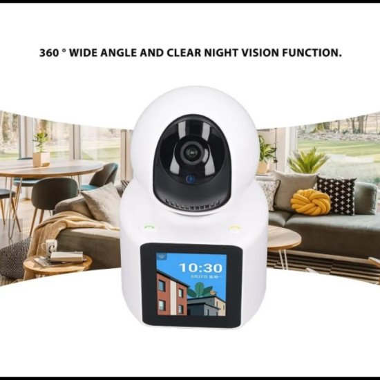 WIFI камера за наблюдение с вграден екран 2,8 инча