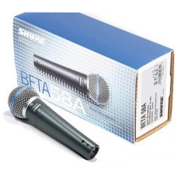 Жичен микрофон SHURE BETA SM-58A