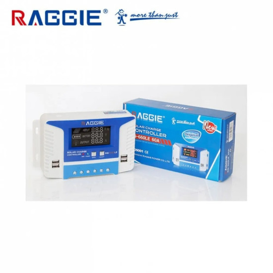 СОЛАРЕН КОНТРОЛЕР RAGGIE 20A , 12/24V , USB