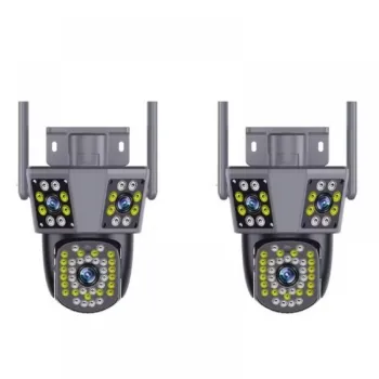 2 БРОЯ 3 В 1 ОХРАНИТЕЛНА КАМЕРА 9MP