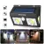 2 БРОЯ LED соларен прожектор със сензор Air Light