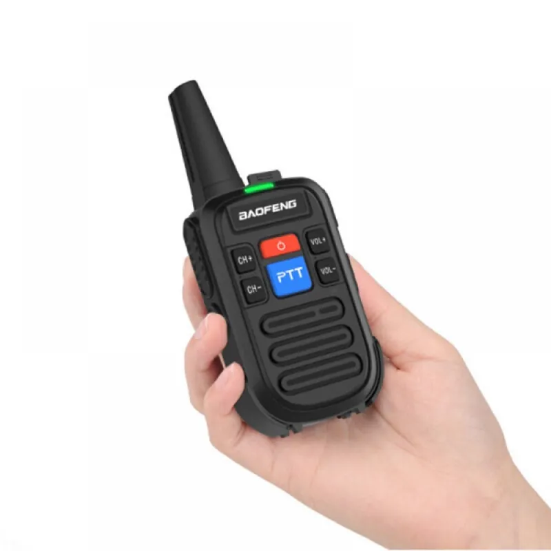 2 БРОЯ МИНИ РАДИОСТАНЦИЯ UHF BAOFENG BF-C50 – Къмпинг | TopZone.bg
