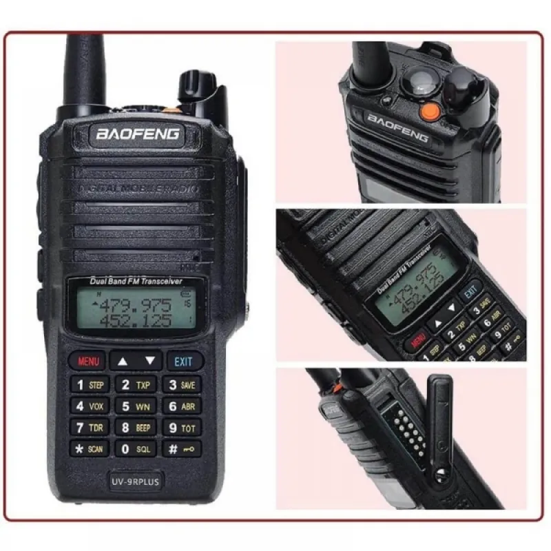 2 БРОЯ РАДИОСТАНЦИИ BAOFENG UV-9R PLUS – Къмпинг | TopZone.bg