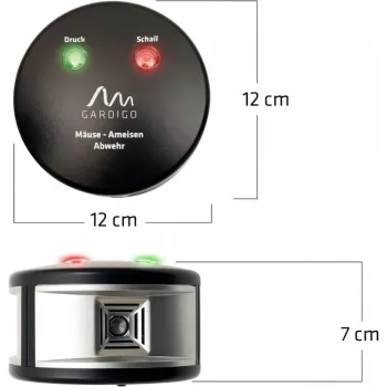 2 Броя ултразвуков уред против мишки, плъхове и мравки Gardigo Mouse Repellent Duo