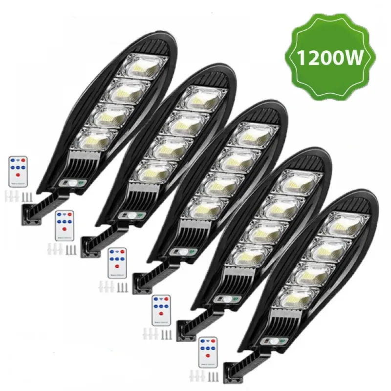 5 БРОЯ СОЛАРНА ЛАМПА 1200W – Осветление | TopZone.bg